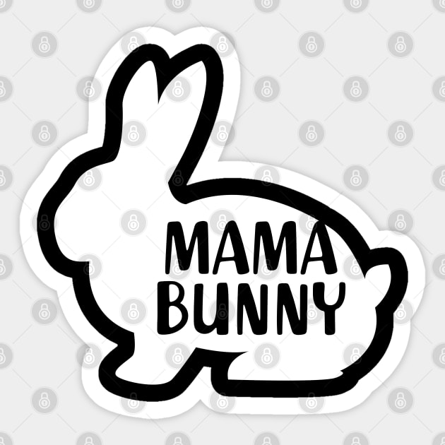 Mama Bunny Sticker by KC Happy Shop